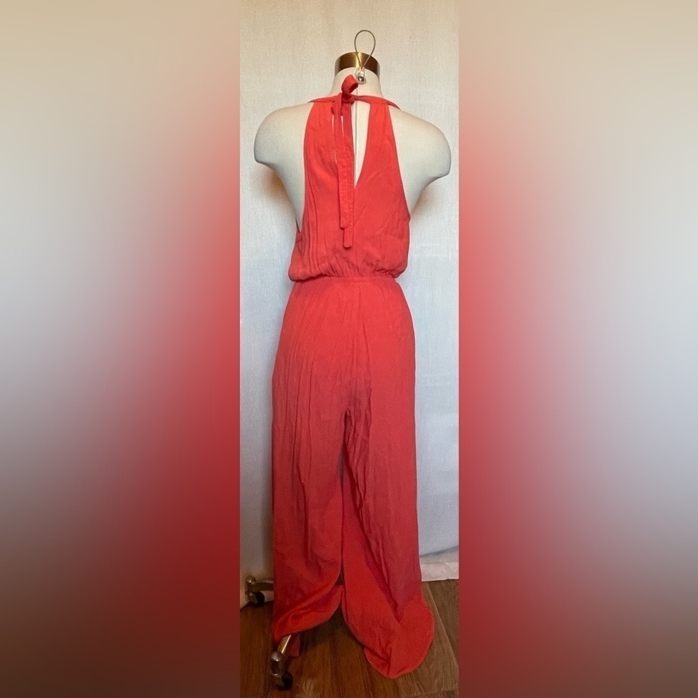 Cupcakes & Cashmere coral jumpsuit - Picture 3 of 11